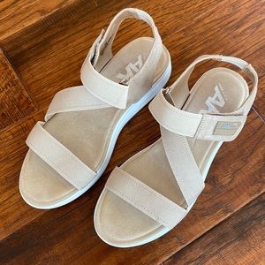 Anne Klein Sport Gaily Wedge Sandals, women’s size 9M